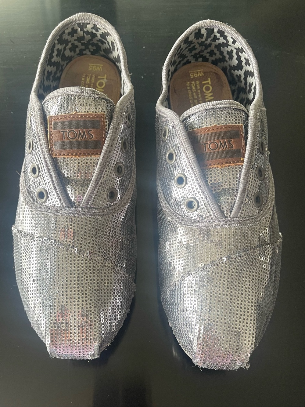 TOMS 'Classic - Sequins' Slip-On